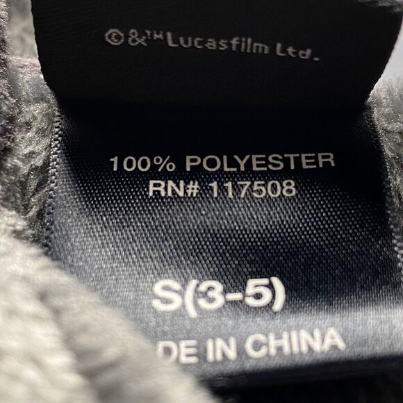 Star Wars Darth Vader Soft Fleece Hoodie Kids Sz Small 18" Across 23" Length - Picture 3 of 6